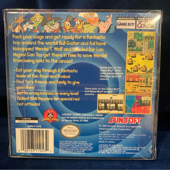 Tasmanian Devil: Munching Madness (Nintendo Game Boy Color, 1999) - Picture 2 of 2